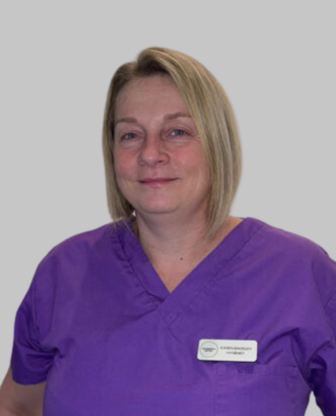 Blue dynamic dental clinic poster (594 × 841mm) Team - Shawbirch Dental